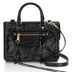 Rebecca Minkoff Black Micro Regan Crossbody